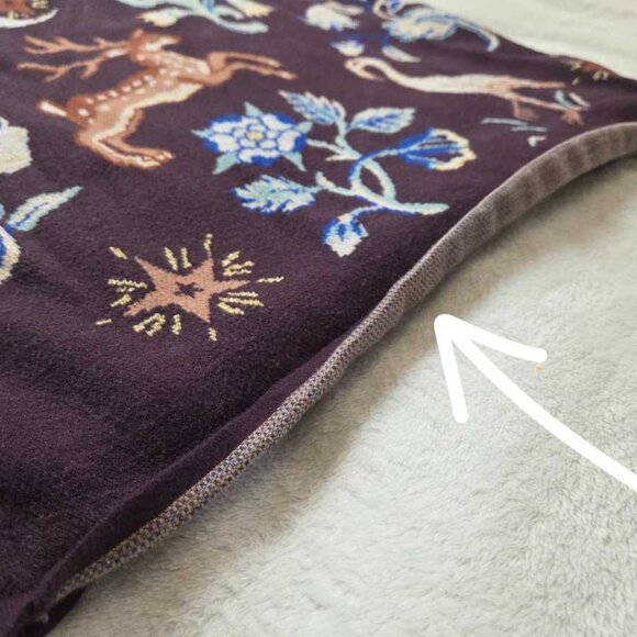 XL Anthropologie forest animal friends slim sweater knit skirt - Picture 7 of 11